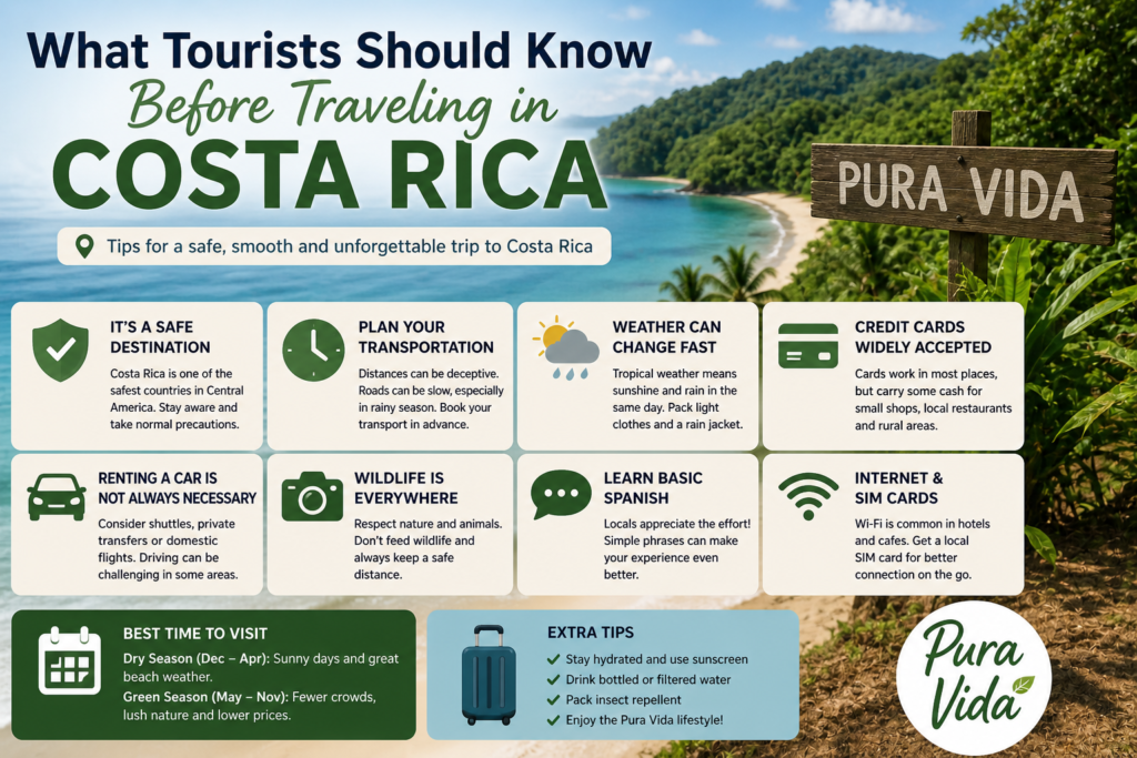 What Tourists Should Know Before Traveling in Costa Rica